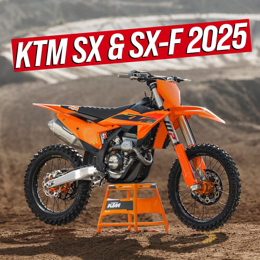 KTM SX i SX-F 2025: Pierwsze spojrzenie!