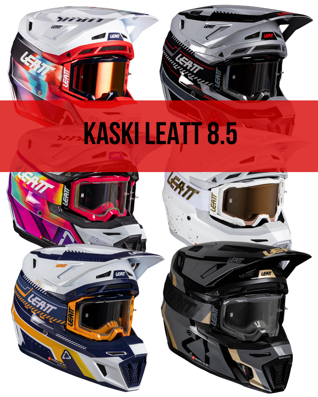 Kask cross Leatt Moto 8.5 – profesjonalny poziom bez przesady w cenie