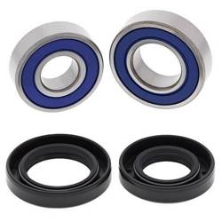 All Balls Front wheel bearing kit with seals Kawasaki KEF300 LOKOTA '95-'03,KLF300B BAYOU '88-'04,KSF250 MOJAVE '87-'04,KXF250 TECATE '87-'88