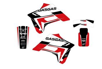 BLACKBIRD Full Sticker Kit GasGas EC-FSE 02-06