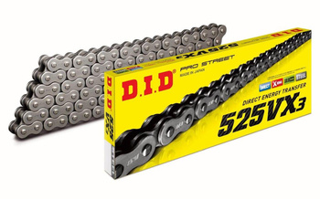 DID 525 VX3-116 Drive chain 116 links X-RING (cuffed)