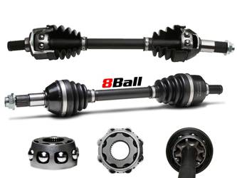 Drive shaft POLARIS SCRAMBLER SPORTSMAN TOURING TRACTOR FOREST AB8 EXTREME +20% FRONT LEFT/RIGHT All Balls