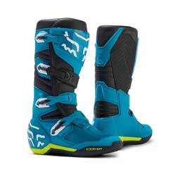 FOX Comp boots color blue,yellow