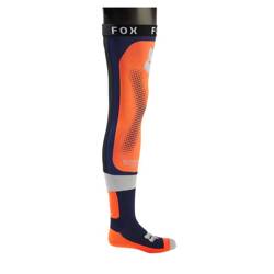 FOX Flexair Knee Brace socks, fluorescent orange