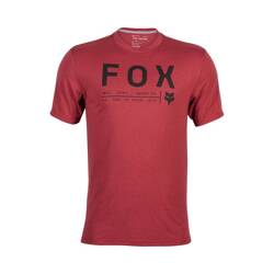 FOX Non Stop Tech men's T-shirt, burgundy color