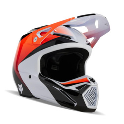 FOX V1 Streak helmet color white