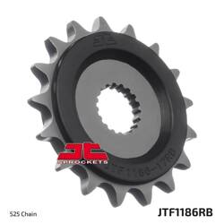 JT Front Sprocket [16 teeth] TRIUMPH 1200 THRUXTON 16-18 / BONEVILLE 16-18 with a vibration tumble