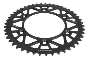 JT Rear Sprocket Aliminium [47 teeth] HONDA CR/CRF 83-20 color black