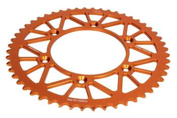 JT Rear Sprocket Aliminium [48 teeth] KTM SX/EXC/LC4 91-21 color orange