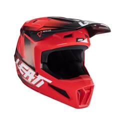LEATT Cross Helmet Moto 2.5 V24 red, black, white Collection 2024