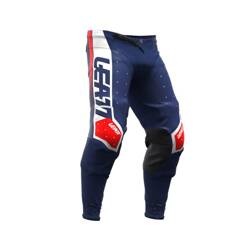 LEATT Cross Pants Moto 4.5 Royal in navy blue, red, white Collection 2024