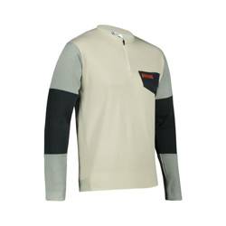 LEATT TRAIL 4.0 long sleeve cycling T-shirt color sand,black