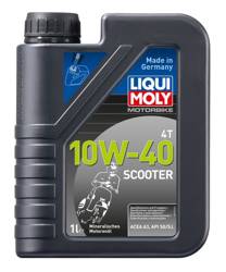 LIQUI MOLY Engine oil MOTORBIKE 4T SCOOTER  10w40 1 L