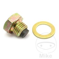 Magnetic oil drain screw M12x1.5mm with washer