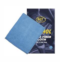 Microfiber cloth for cleaning and polishing