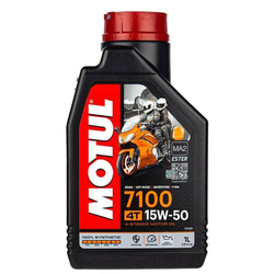 Motul 7100 15W50 4T Synthetic 4L engine oil