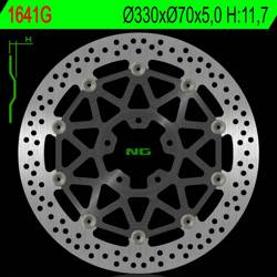 NG Brake disc  FLOATING front KAWASAKI ZX 10R 17-18