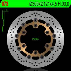 NG Brake disc  FLOATING front SUZUKI DR 650 91-95 / DR 800 89-96 / XF 650 FREEWIND 97-02 / M 800 INTRVDRE 08-15