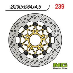 NG Brake disc  FLOATING front SUZUKI GSX600/750F / GSF600 95-04 / SV650 99-02