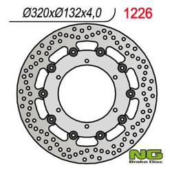 NG Brake disc  FLOATING front YAMAHA XT660 X 04-16 320 MM