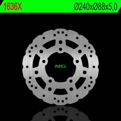 NG Brake disc rear KYMCO SUPER DINK/DOWNTOWN 125/300/350 KAWASAKI URBAN 125/300 17-18