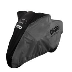 OXFORD MOTORCYCLE COVER FOR INSIDE DORMEX COLOR BLACK/GRAY SIZE S