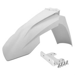 POLISPORT Front Fender S / SXF 07-12/ EXC / EXCF 08-13 with adapter