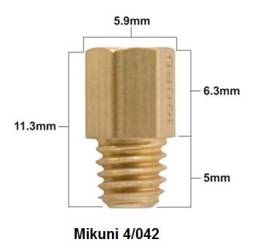 PROX Main Nozzle MIKUNI TYPE 4/042 #250