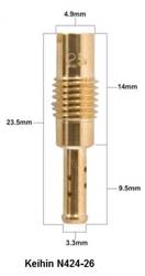 Prox KEIHIN TYPE N424-26 slow speed nozzle diameter #42 1pcs.