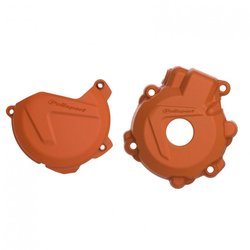 Set of clutch / ignition (pulsator) cover plates Polisport