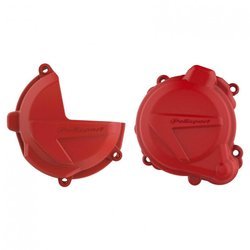 Set of clutch / ignition (pulsator) cover plates Polisport