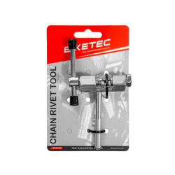 BIKETEC OM Narzędzie (zakuwarka) do zakuwania i rozkuwania łańcuchów rowerowych Typ: 7 - 12 SP