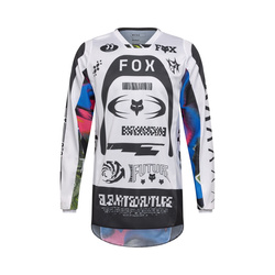 Bluza cross Fox 180 Image Cosmo  biały czarny