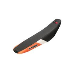 Blackbird POKROWIEC/POSZYCIE NA SIEDZENIE KTM SX/SXF '19-'22, EXC '20-'22 DREAM, 4 KOLOR CZARNY/POMARAŃCZOWY/BIAŁY