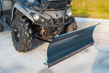 Biketec premium pług do quada atv, długość 150 cm kolor czarny