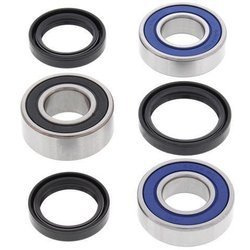 All Balls Wheel bearing set with rear seals Husqvarna TE350 (95), TE510 (90), WRE125 (95), WXC/WXE 125/250/360 '92-'95