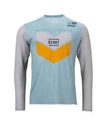 Kenny Racing koszulka rowerowa model Prolight Kaki kolor szary/niebieski