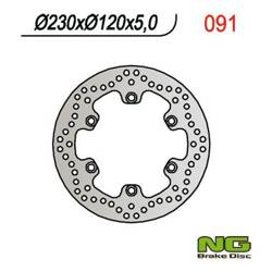 NG Brake disc rear KAWASAKI KLR 650 90-07 / KLE 500 91-07