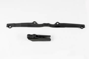 UFO Komplet ślizg + prowadnica łańcucha KAWASAKI KX 125/250 97-02