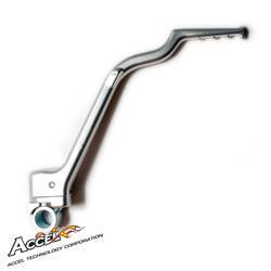 Dźwignia startera / kopka aluminiowa Accel srebrna / Yamaha YZ 250 '02-'22