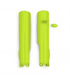 Osłony Amortyzatorów UFO dla Husqvarna TC 125 / 250 '23-'24, TE 150 / 250 / 300 '24, FC / TX / FX / FE 300 / 350 / 450 / 501 '24 kolor żółty