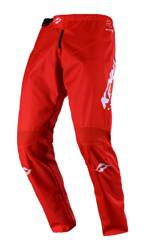 Kenny Racing spodnie rowerowe model Elite Red, kolor czerwony/biały