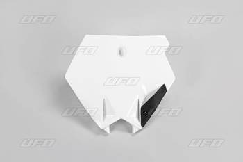 Plastron / Pole Numerowe Przód UFO dla KTM SX 85 '04-'12KTM kolor biały