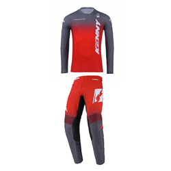 Kenny Racing Bluza cross PERFORMANCE GRADIENT RED kolor czerwony,szary,biały