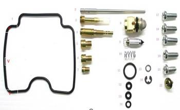 BEARING WORX Zestaw naprawczy gaźnika Arctic Cat DVX 400 04-08 Kawasaki KFX 400 03-06 Suzuki LT-Z 400 03-08