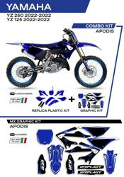 UFO Komplet plastików + okleina YAMAHA YZ 125/250 22