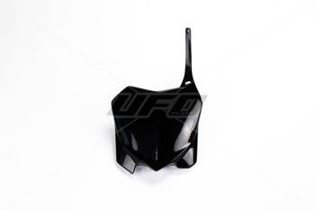 UFO Plastron / Pole Numerowe Przód Honda CRF 450R '09-'12 / CRF 250R '10-'13 kolor czarny