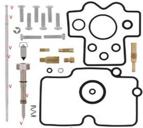 BEARING WORX Zestaw naprawczy gaźnika Honda CRF 250R 08