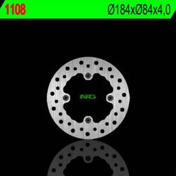 NG Brake disc rear KAWASAKI KX 80 84-99