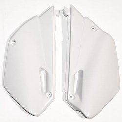 Boczki Tylne UFO do Yamaha YZ 80 '02 / YZ 85 '03-'14 kolor biały